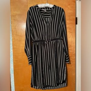 Stripped Long Sleeve H&M Dress